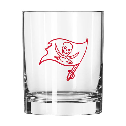 Tampa Bay Buccaneers Rocks Glass