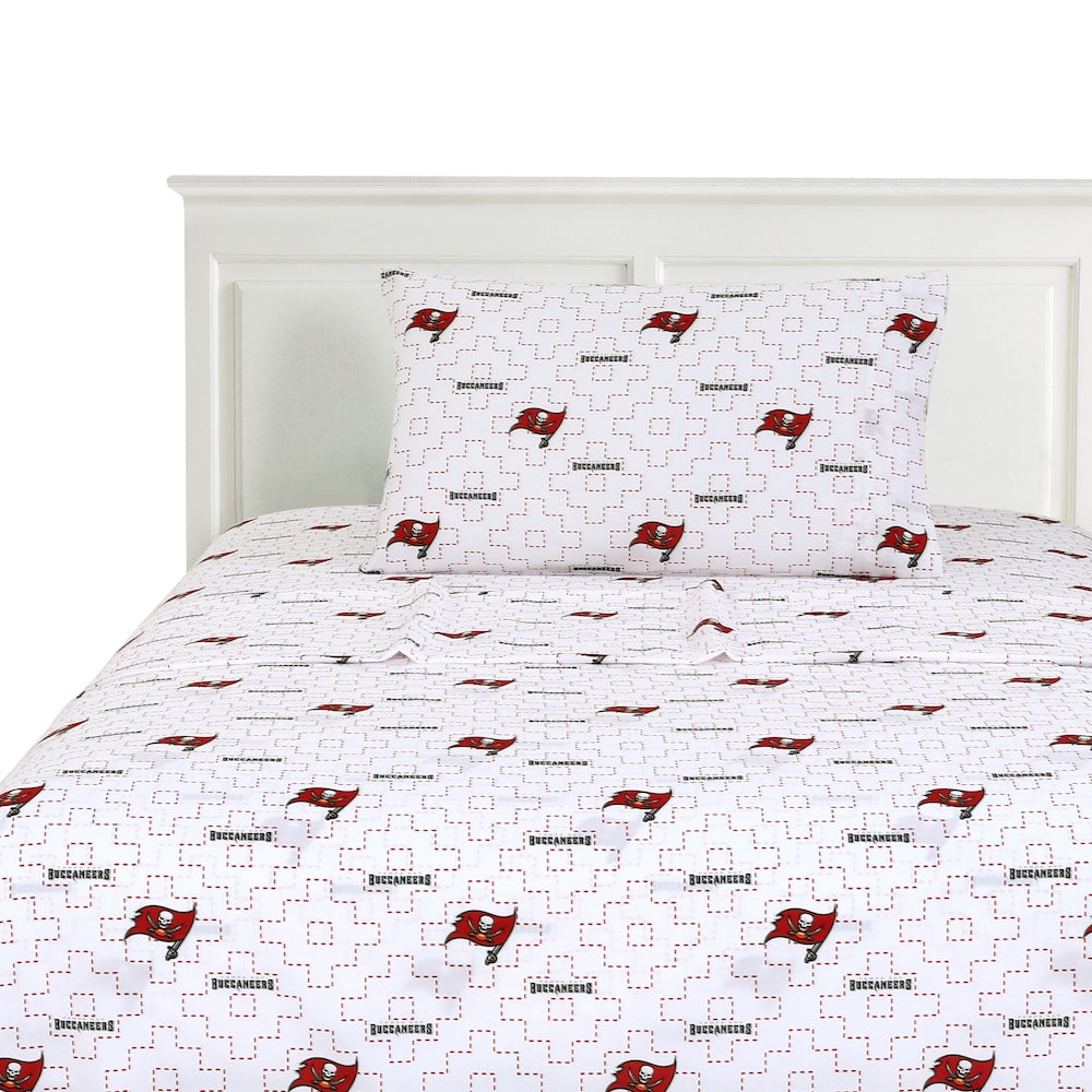 Tampa Bay Buccaneers Twin Sheets