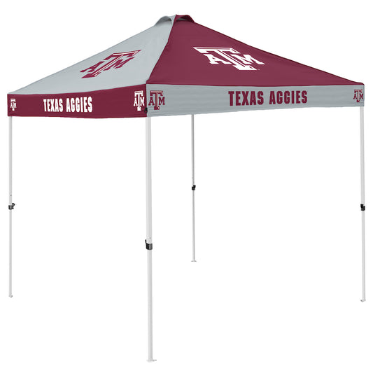 Texas A&M Aggies checkerboard canopy