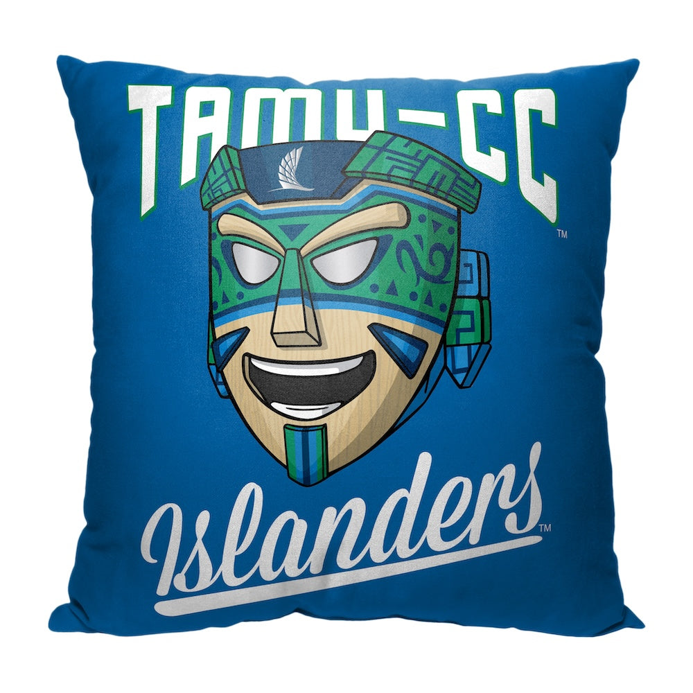 Texas A&M Corpus Christi Islanders OFFICIAL throw pillow