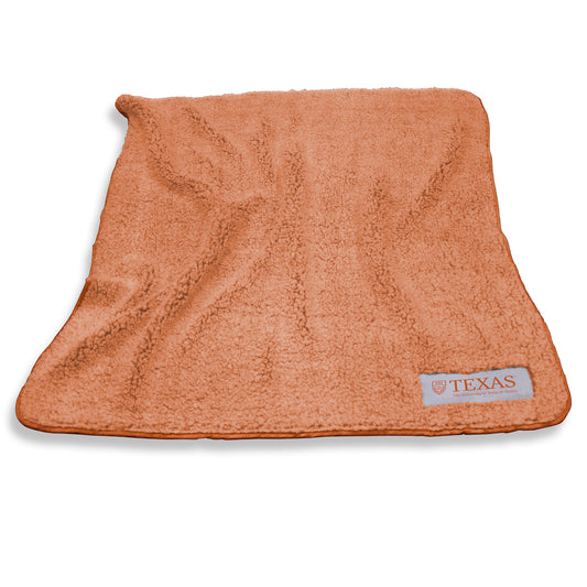 Texas Longhorns Color Frosty Fleece blanket