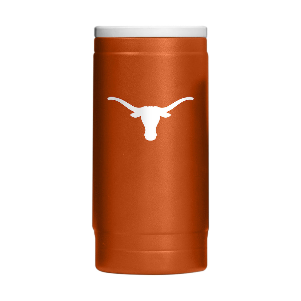 Texas Longhorns slim can cooler