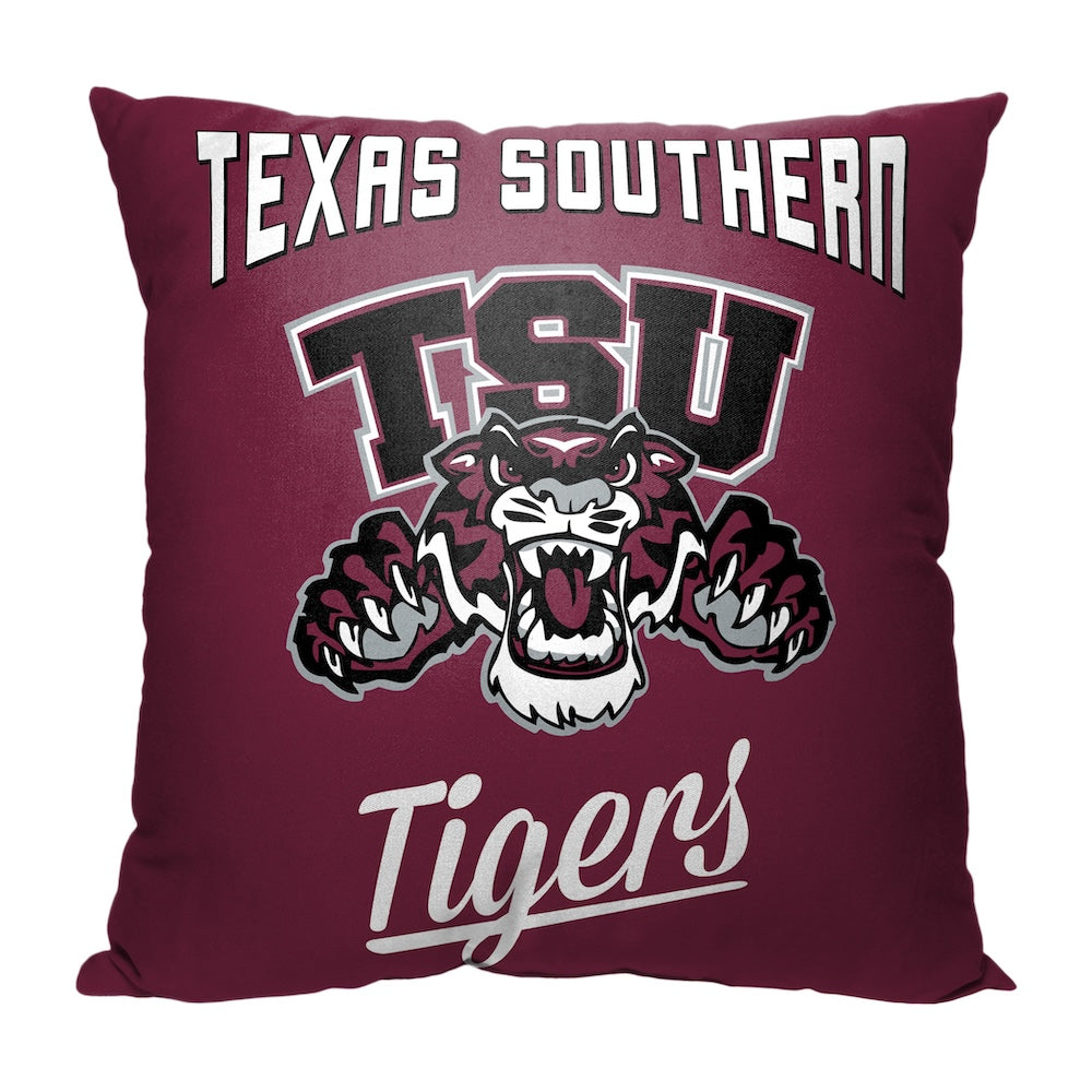 Texas Southern Tigers OFFICIAL throw pillow