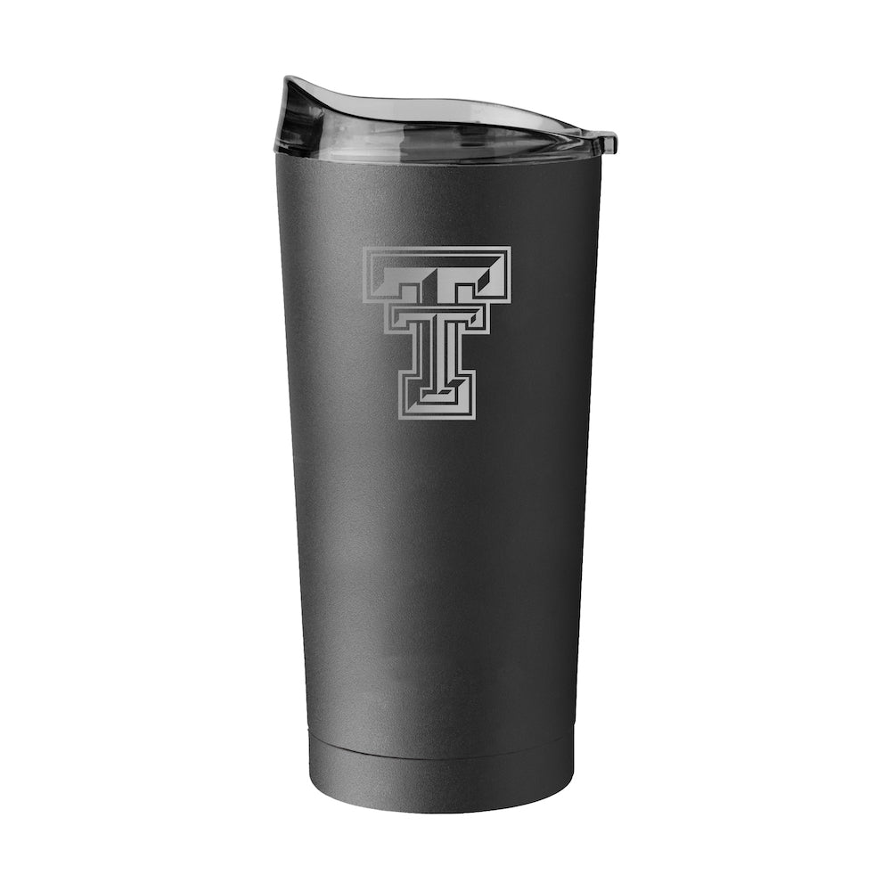 Texas Tech Red Raiders 20 oz black etch travel tumbler