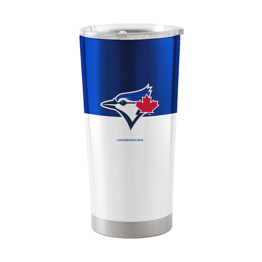 Toronto Blue Jays 20 oz color block travel tumbler