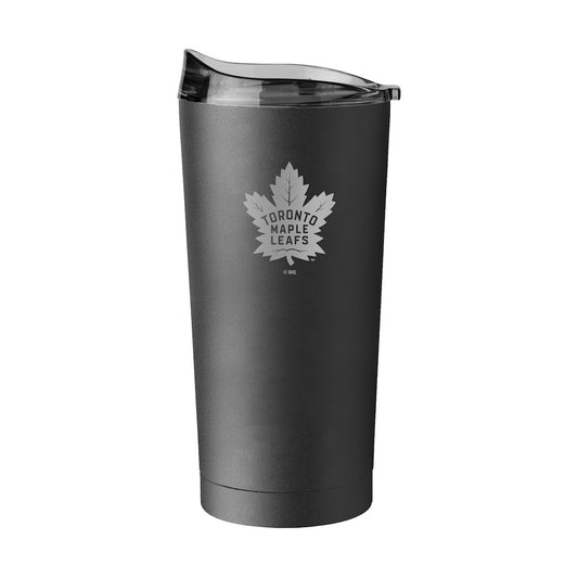 Toronto Maple Leafs 20 oz black etch travel tumbler