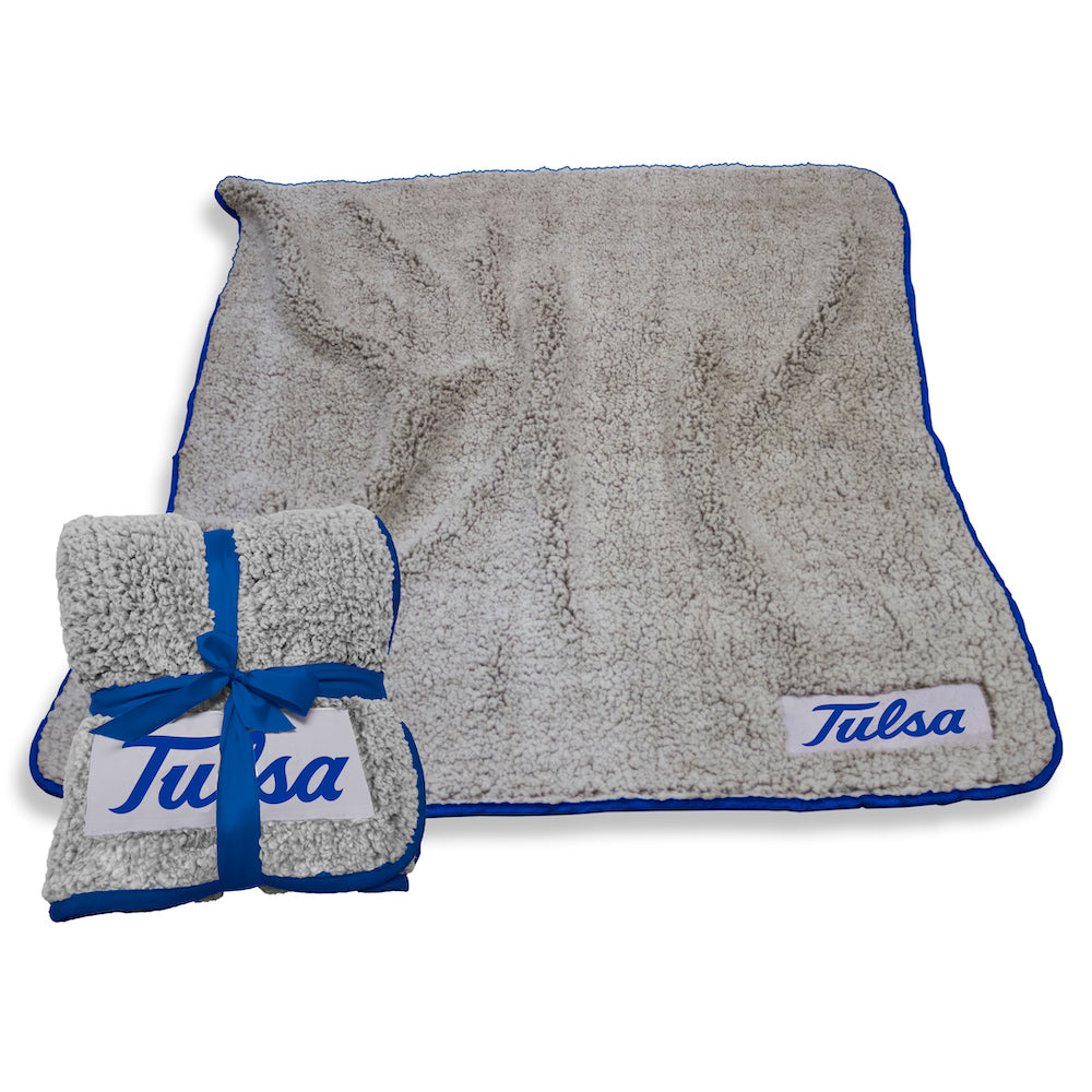 Tulsa Golden Hurricane Frosty Fleece blanket