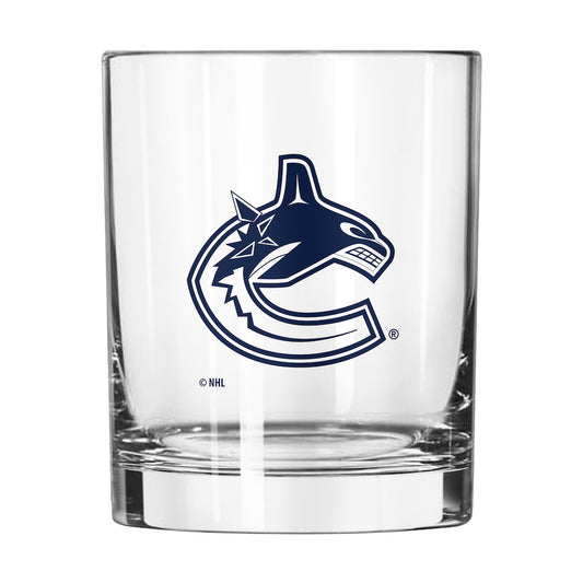 Vancouver Canucks Rocks Glass
