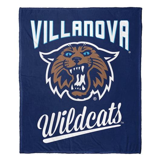 Villanova Wildcats official silk touch throw blanket