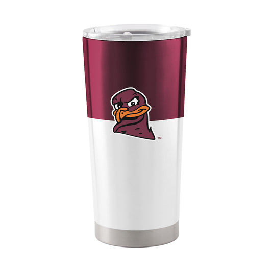 Virginia Tech Hokies 20 oz color block travel tumbler