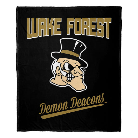 Wake Forest Demon Deacons official silk touch throw blanket