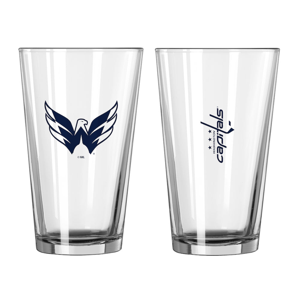 Washington Capitals pint glass