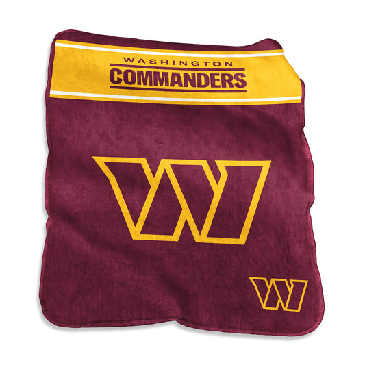 Washington Commanders Large Raschel blanket