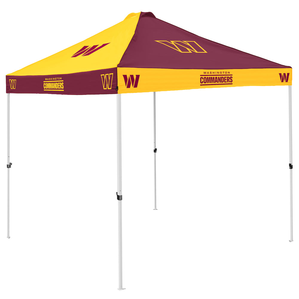 Washington Commanders checkerboard canopy