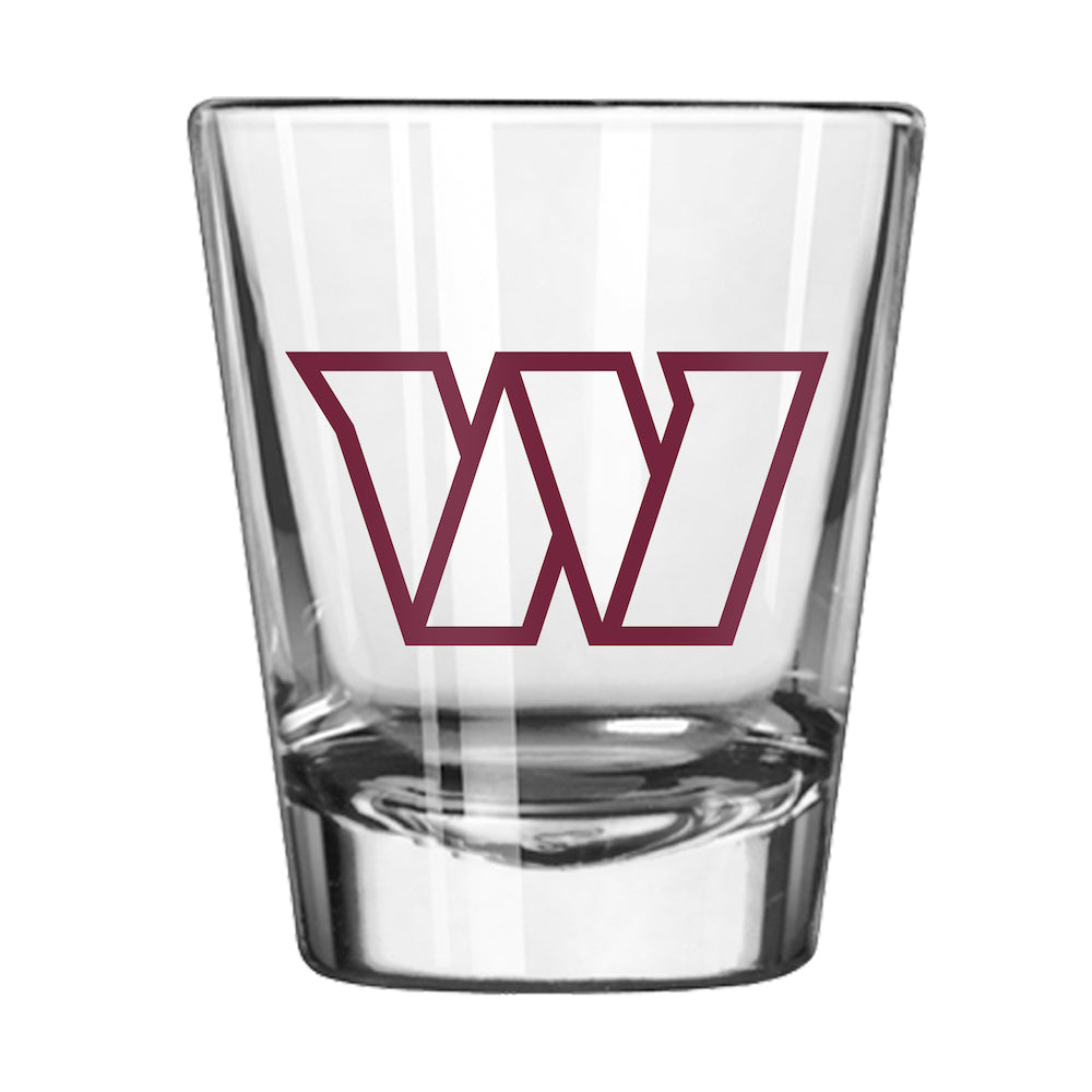 Washington Commanders shot glass