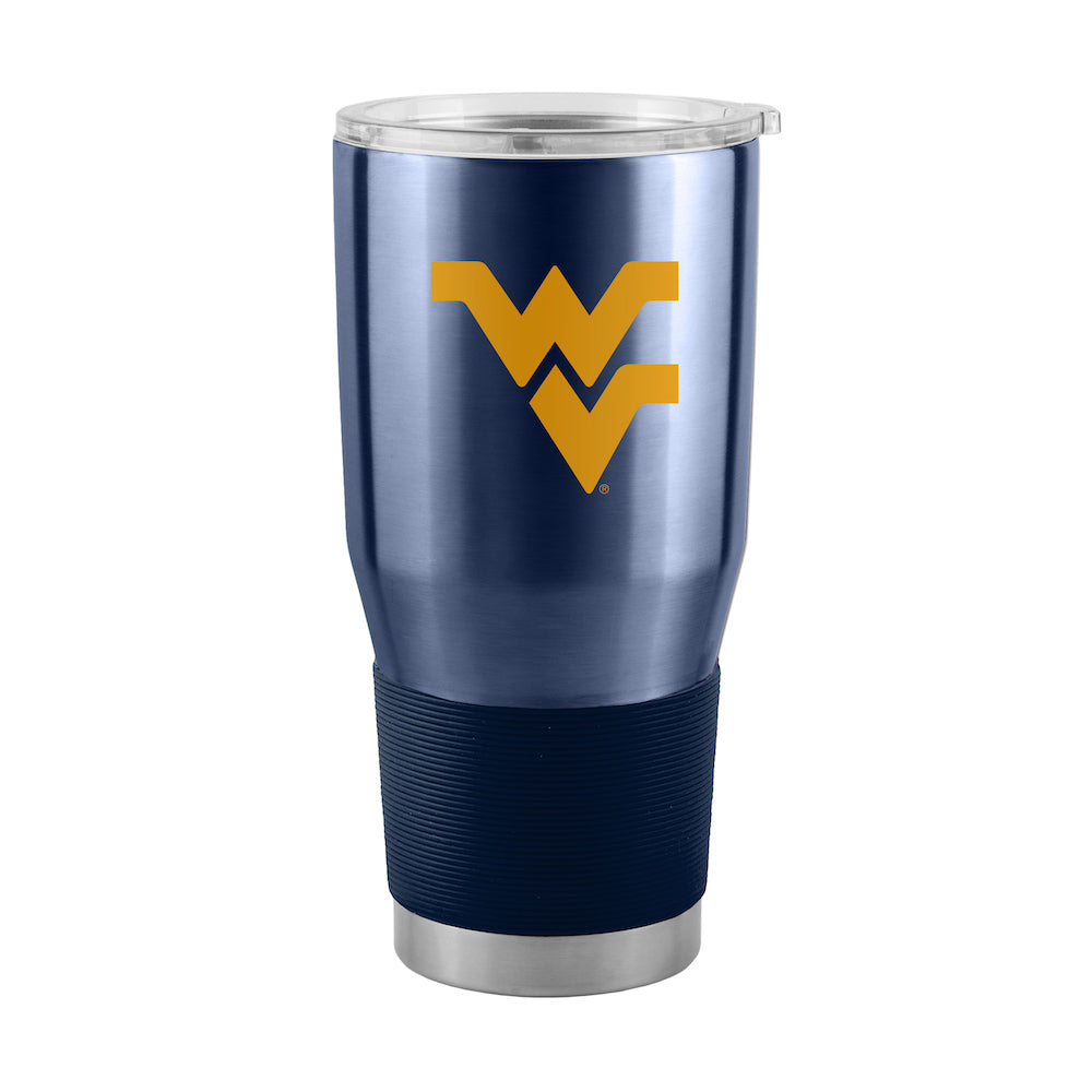 West Virginia Mountaineers 30 oz stainless steel travel tumbler