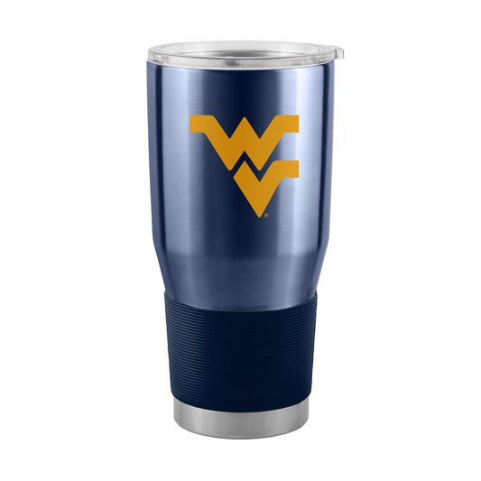 West Virginia Mountaineers 30 oz stainless steel travel tumbler