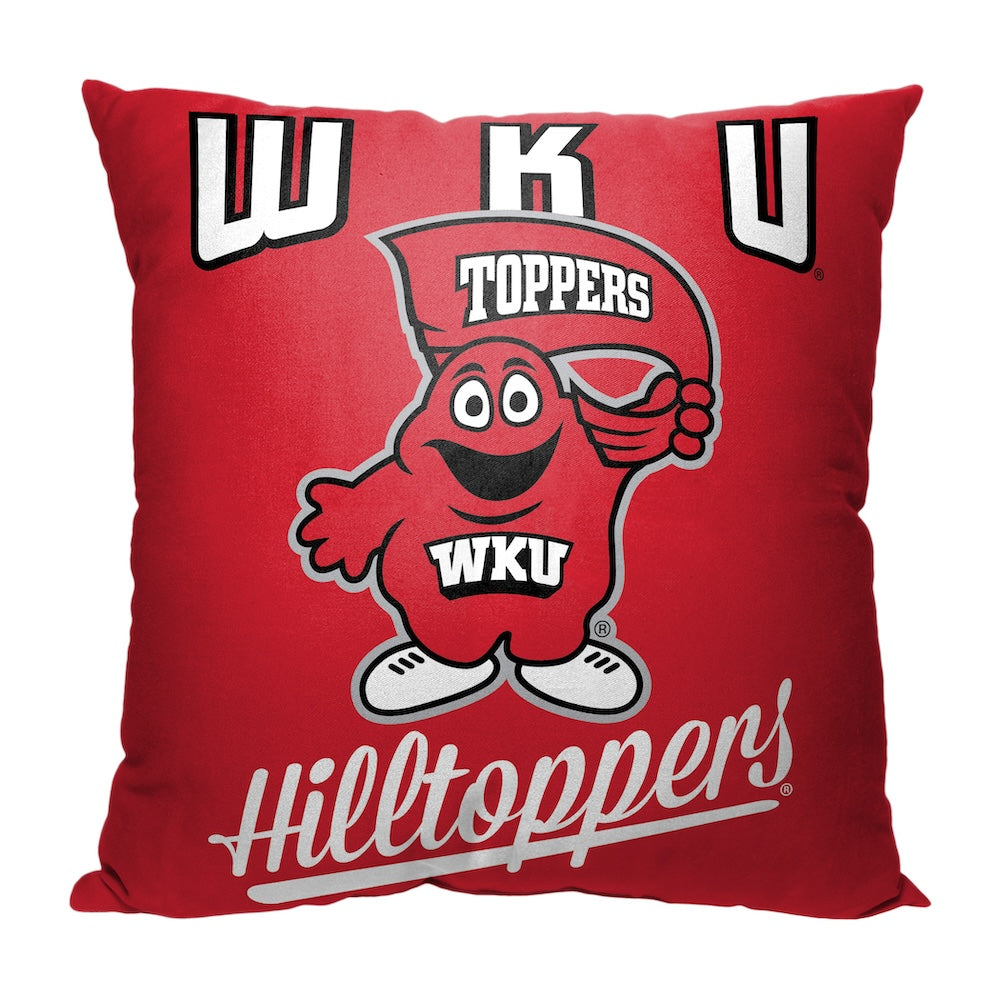 Western Kentucky Hilltoppers OFFICIAL throw pillow