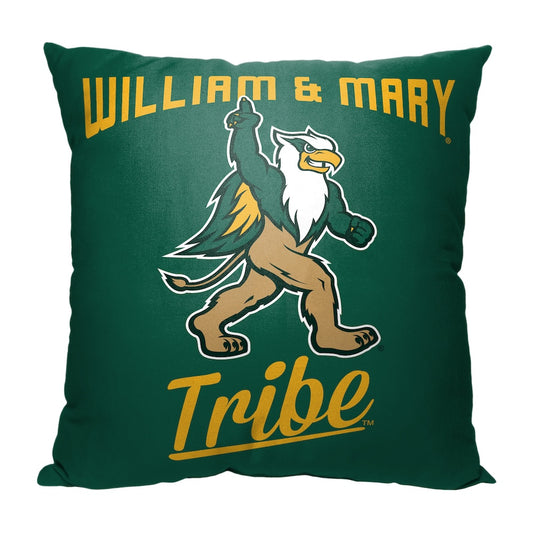 William and Mary Tribe OFFICIAL throw pillow