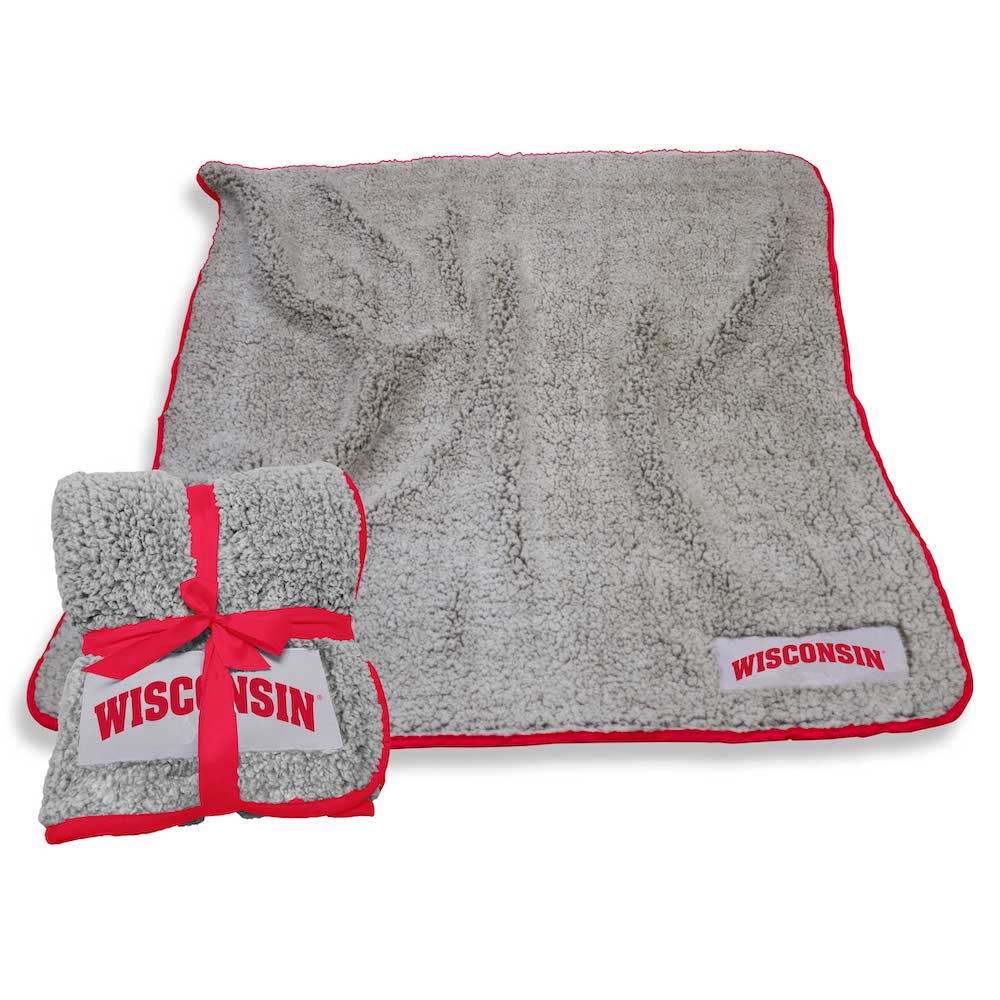 Wisconsin Badgers Frosty Fleece blanket