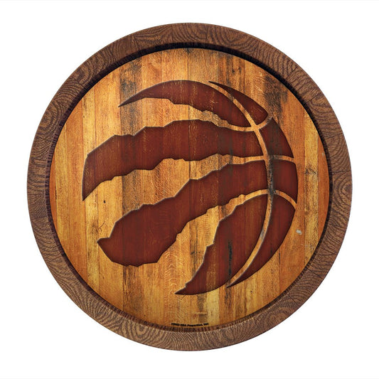 Toronto Raptors Branded Barrel Top Sign